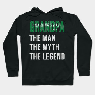 Grand Father Saudi Arabian Grandpa The Man The Myth The Legend - Gift for Saudi Arabian Dad With Roots From  Saudi Arabia Hoodie